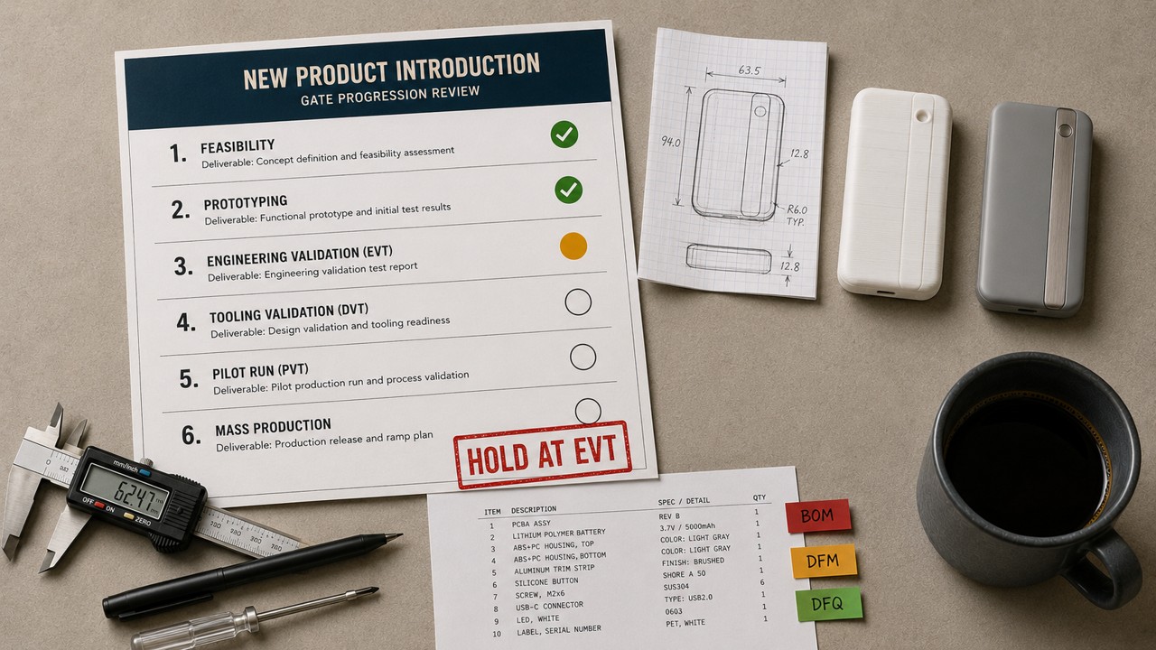 The Six-Gate NPI Process for Crowdfunded Consumer Hardware